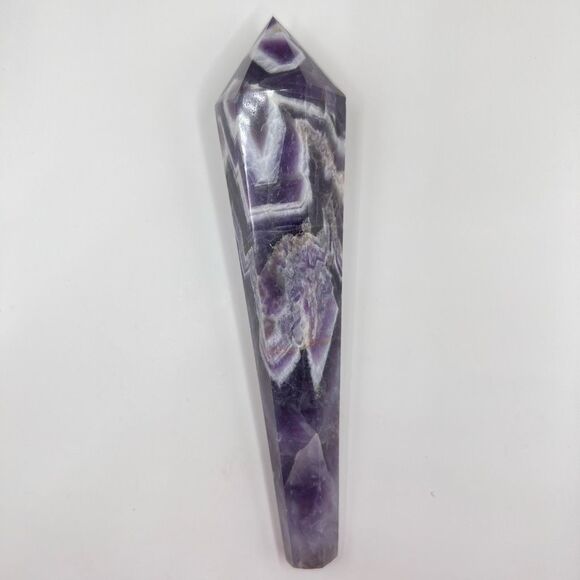 Dream Amethyst Crystal Meditation Scepter Wand (3) - Picture 6 of 10